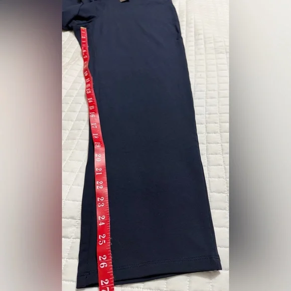 WNT/ j.Jill Navy Smooth-Fit Slim Leg Pants - Picture 6 of 9